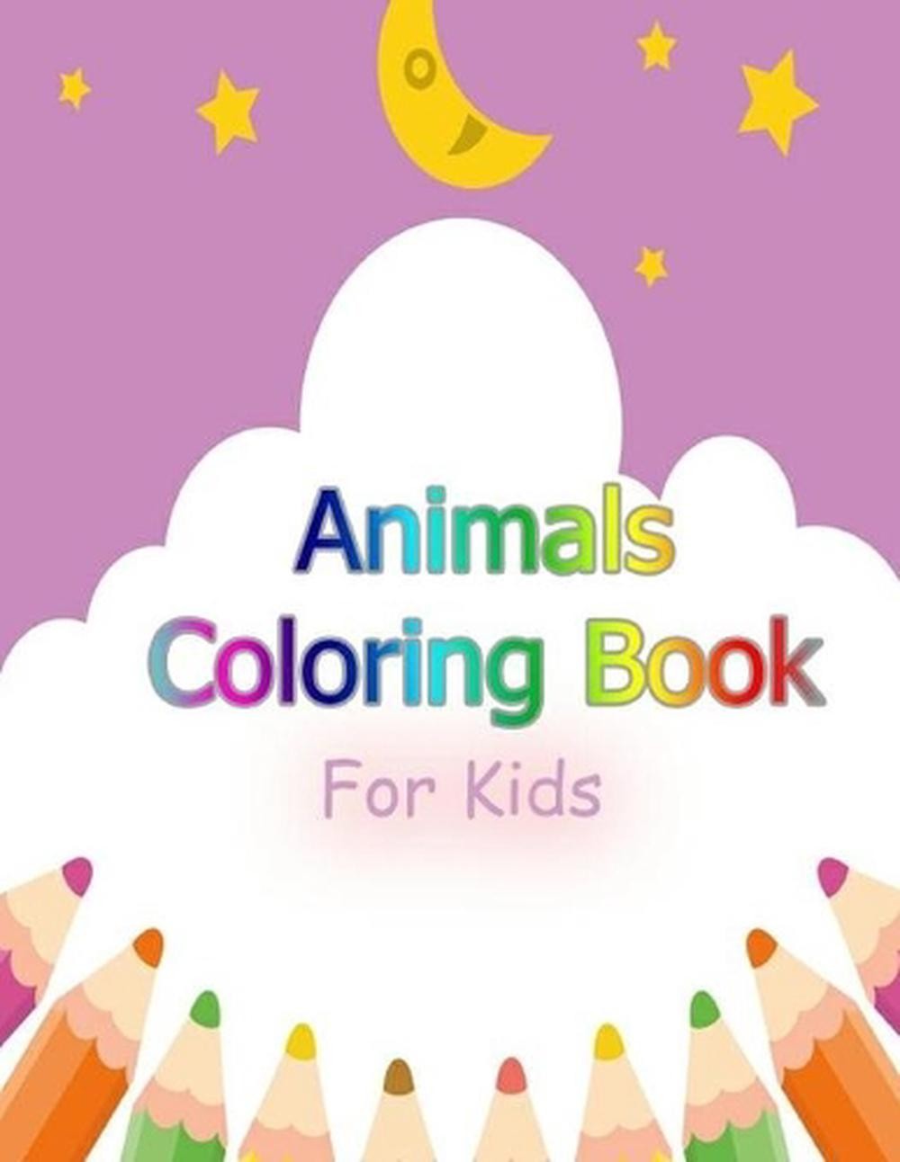 animal Coloring book: 8.5×11 inches 30 pages by Bms Khadi (English) Paperback Bo