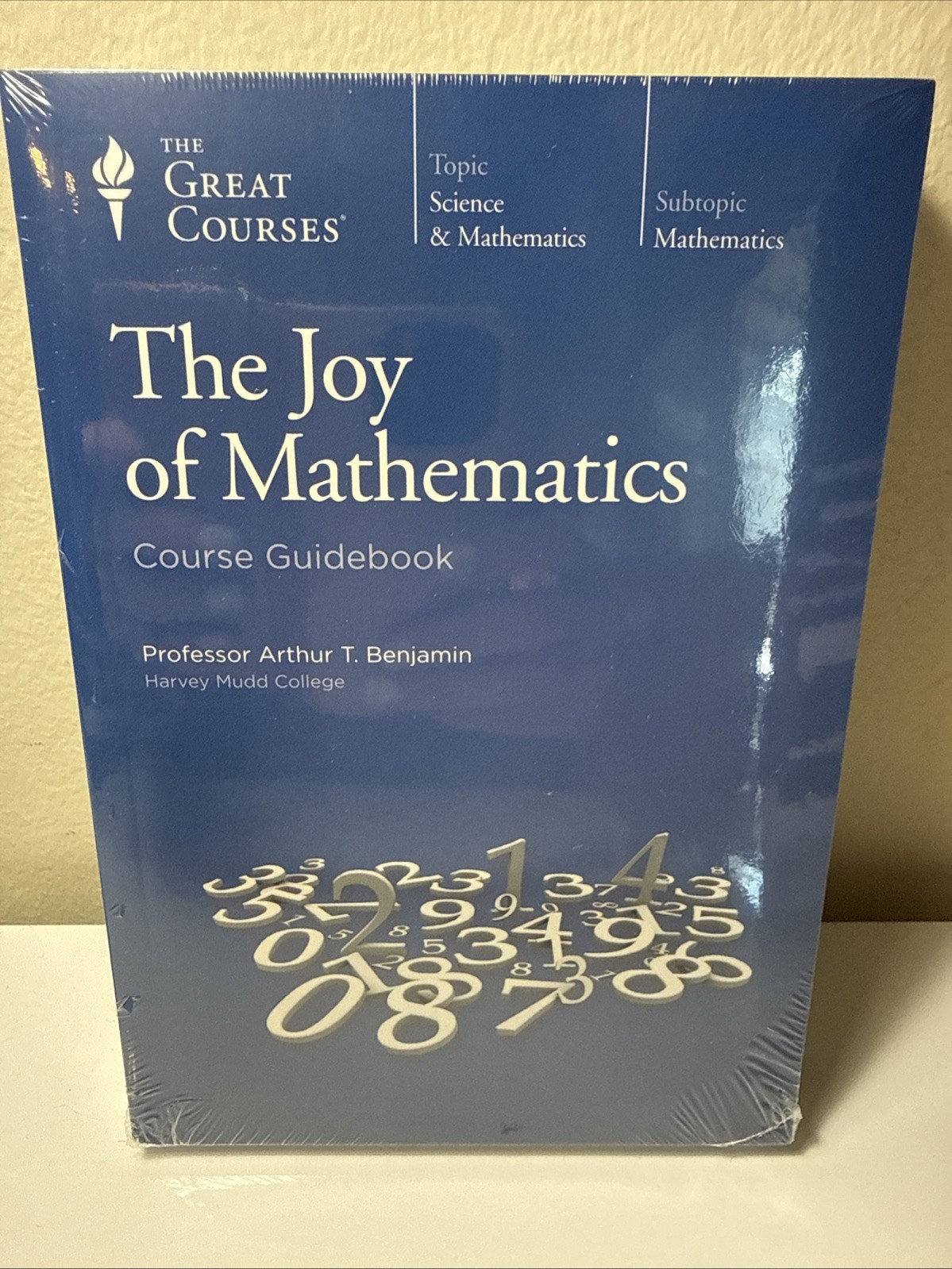 Great Courses The Joy of Mathematics Arthur Benjamin 4 DIscs & Guidebook SEALED