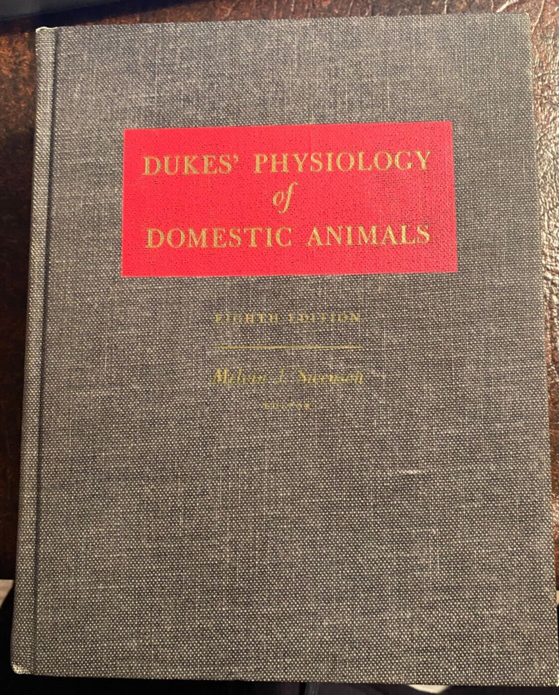 The Physiology of Domestic Animals by H.H. Dukes USED 1955 – 8th Ed 1970 – HB