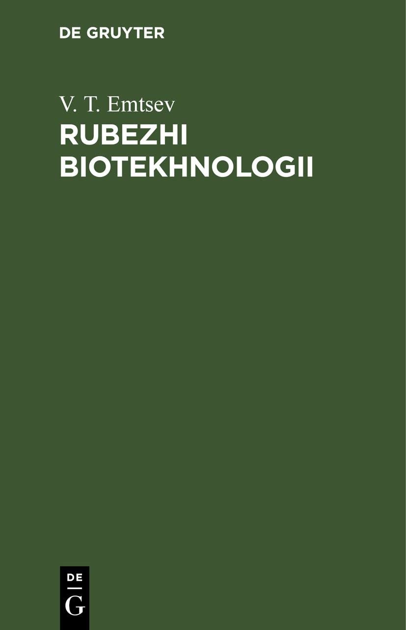Rubezhi biotekhnologii (Russian Edition) by Emtsev, V Т. [Hardcover]