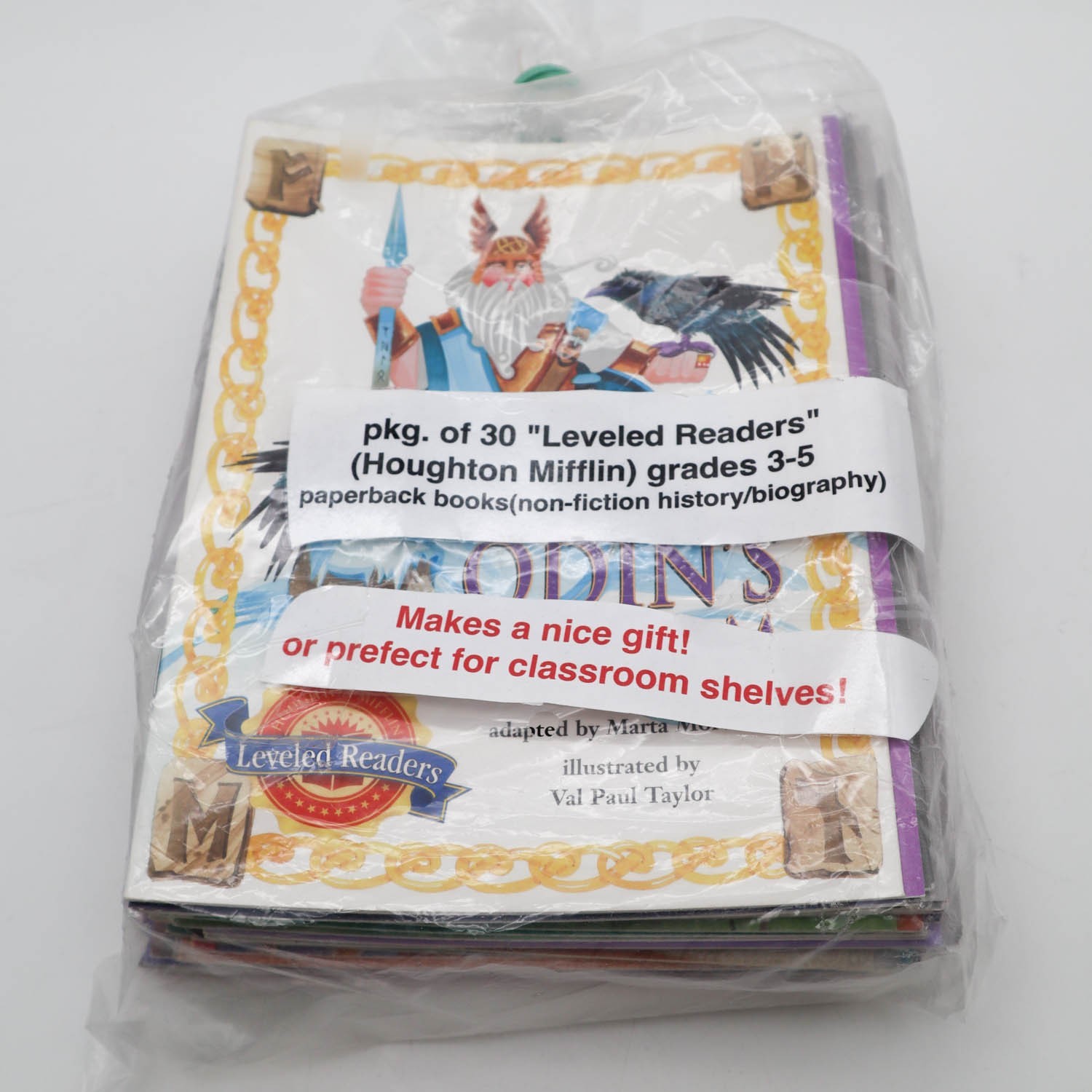Lot of 30 Houghton Mifflin Leveled Readers Grades 3-5 Mixed Subject Homeschool