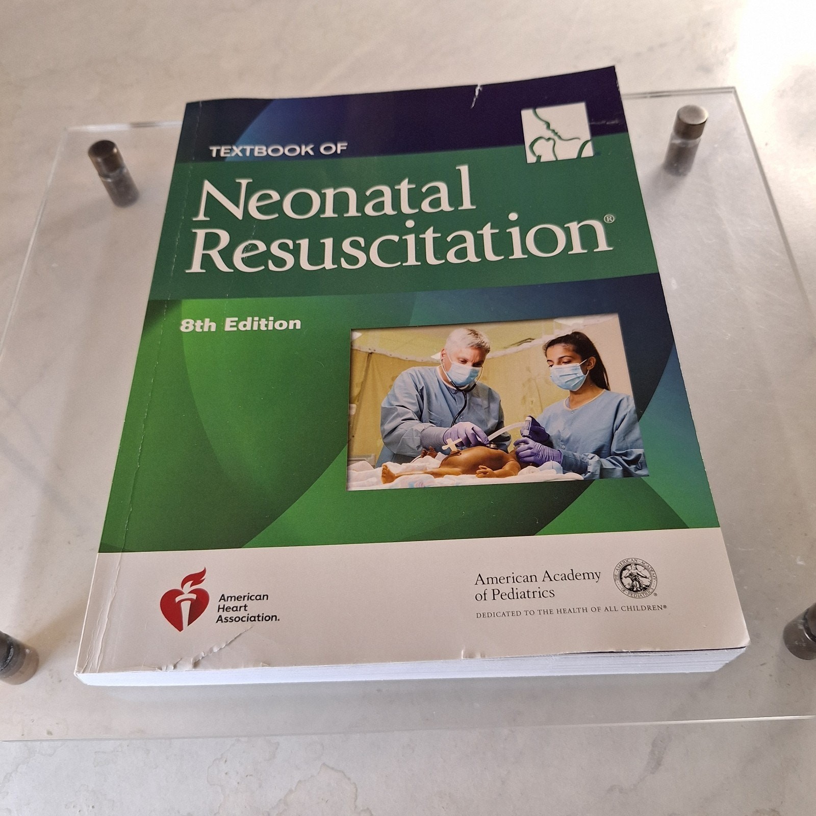 Nrp Ser.: Textbook of Neonatal Resuscitation by American Heart Association…