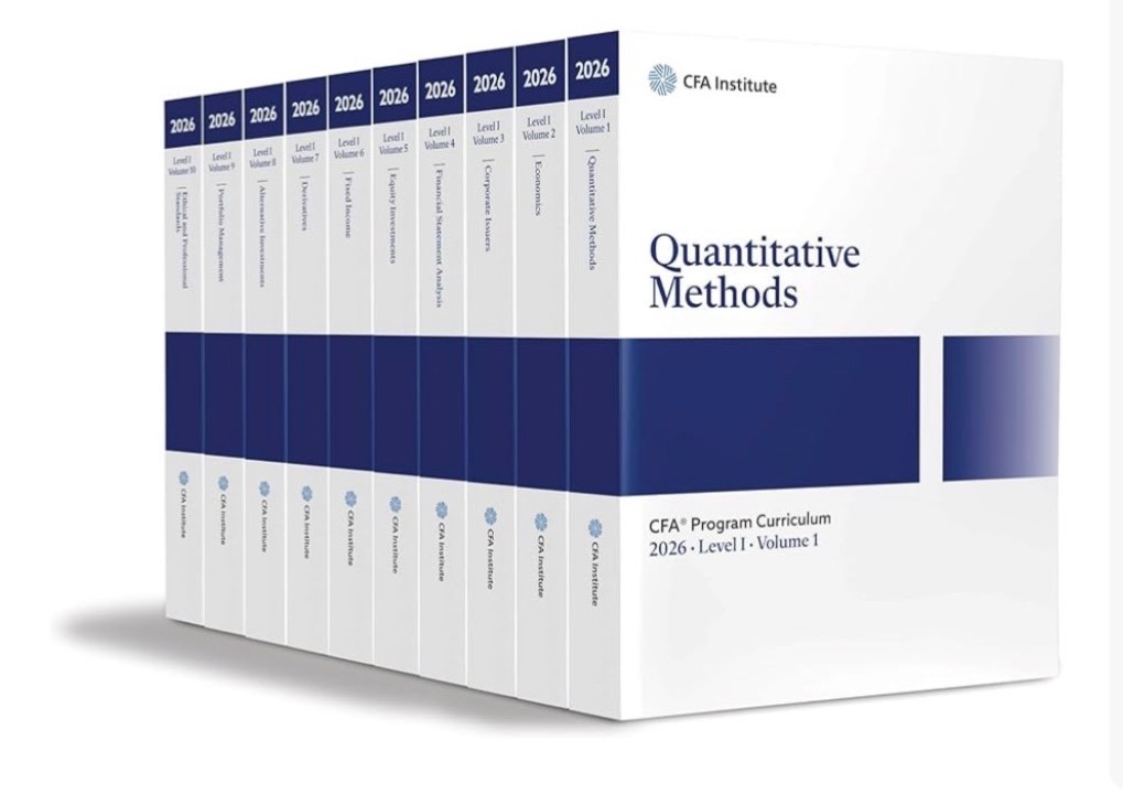 2026 CFA Program Curriculum Level I Box Set 1st Edition **NEW**