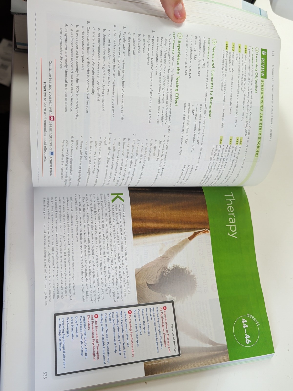 Exploring Psychology In Module (11th Edition)