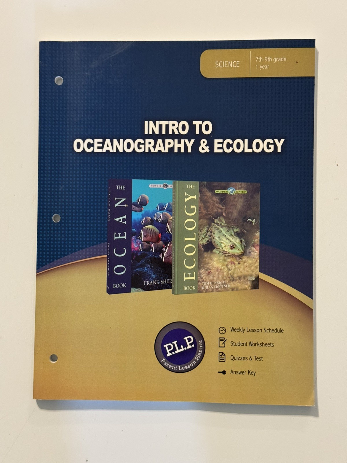 Intro to Oceanography & Ecology – Paperback, by Frank Sherwin; Tom – Very Good