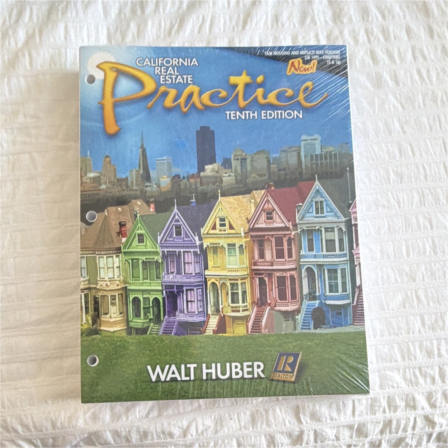California Real Estate Practice 10th Ed Walt Huber Paperback Textbook 2017