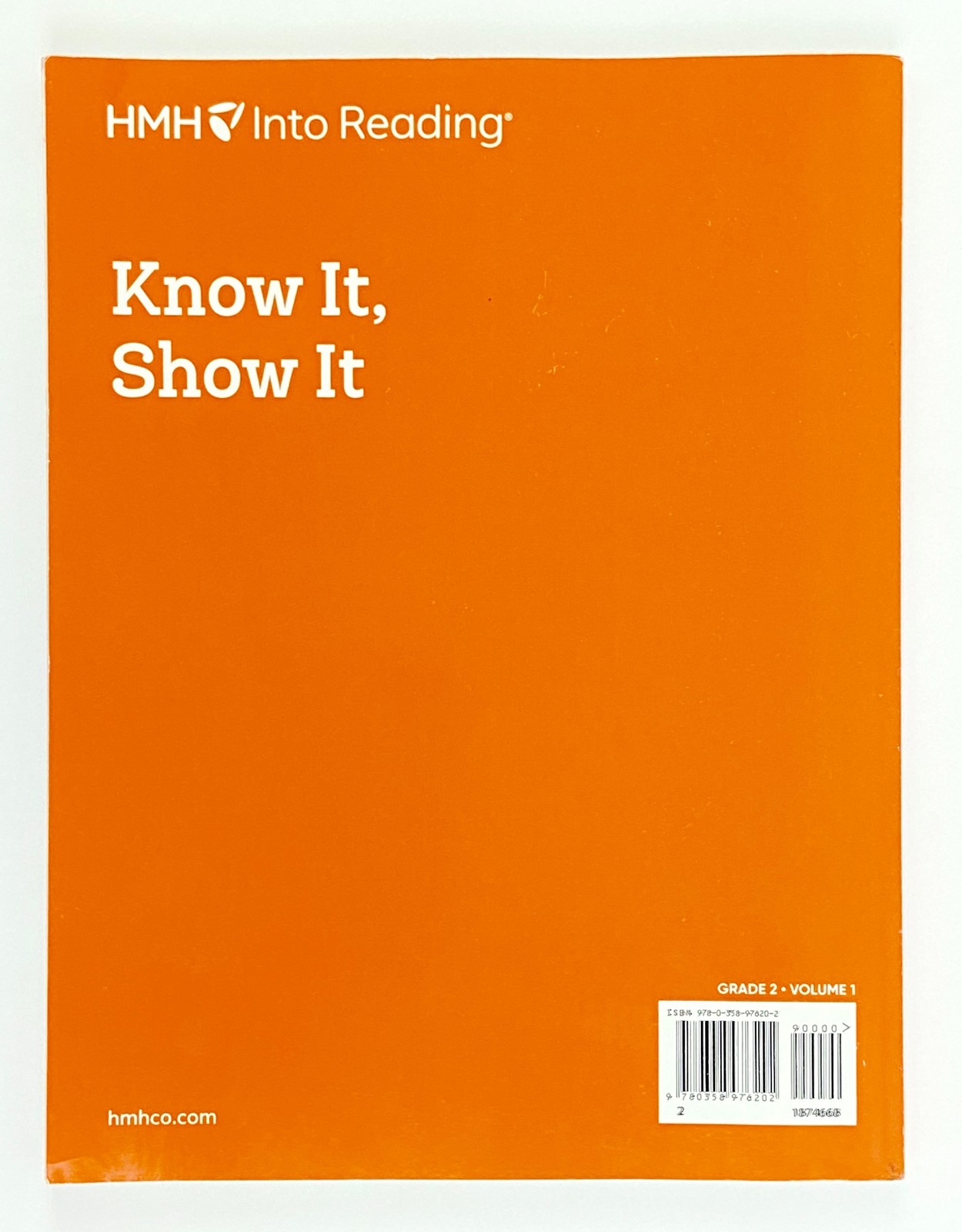 HMH into Reading Know It Show It Independent Practice Grade 2 Vol 1