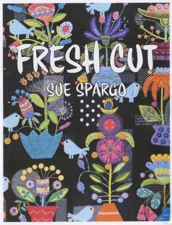 Sue Spargo Fresh Cut – Wool Appliqué, Layering & 8.5 x 11 inches, White