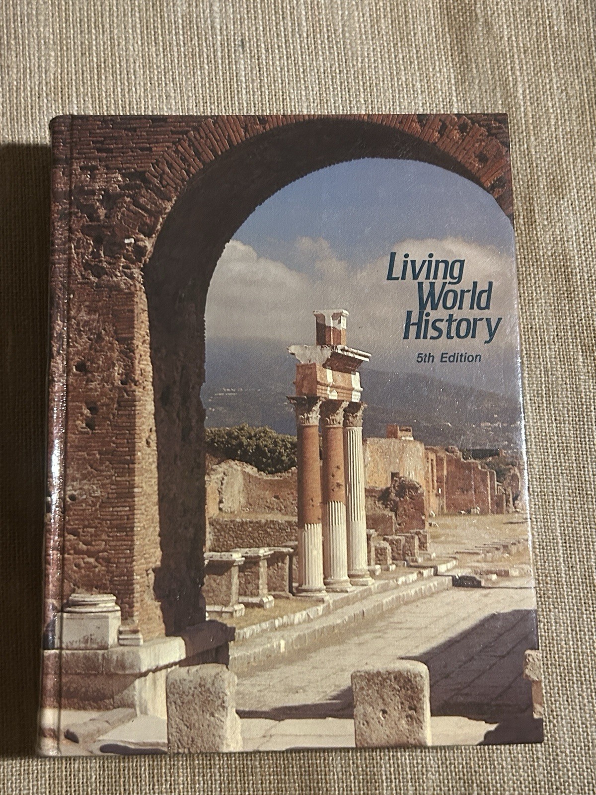 Vintage World History Textbook ‘Living World History 5th Edition’ 1982 HC