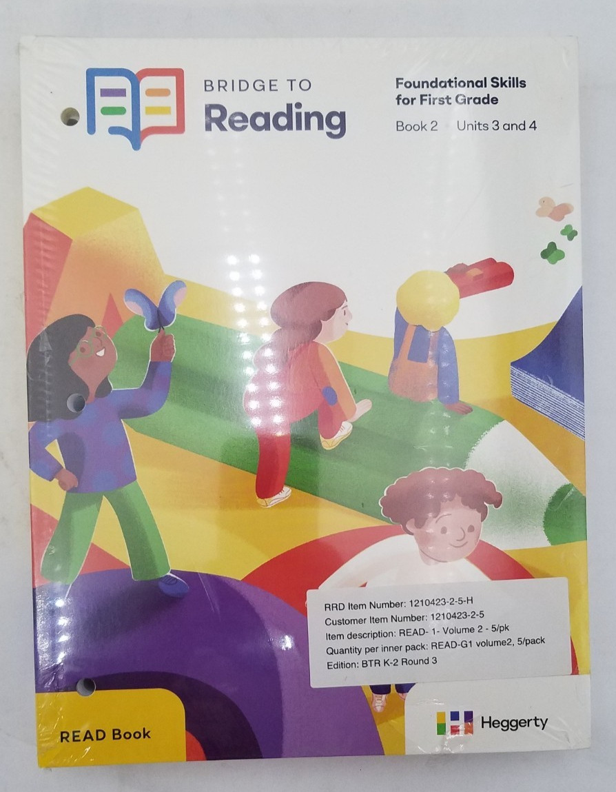 Heggerty Bridge to Reading Foundational Skill Gr 1 Bk 2 Units 3&4 (5-Pack)