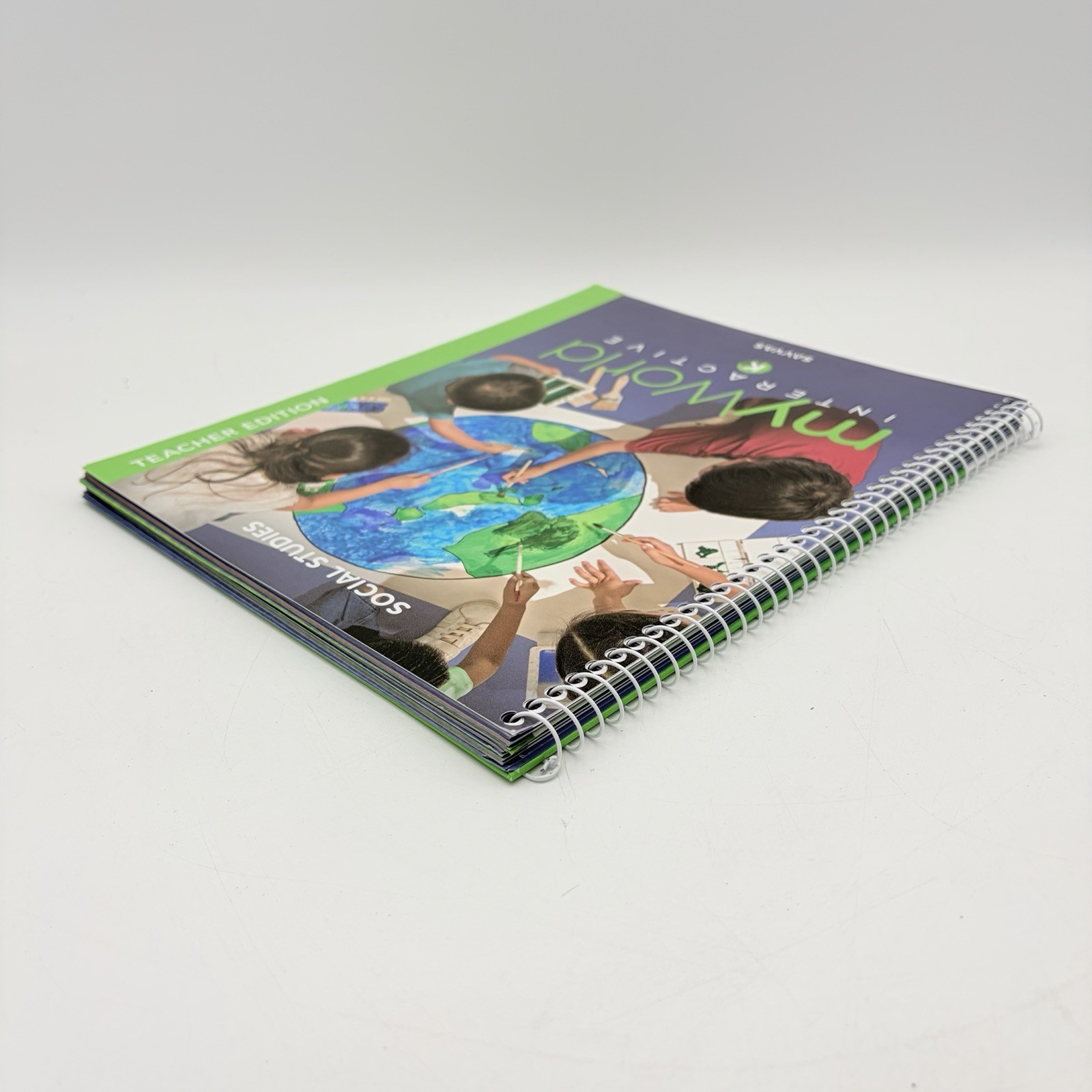 Savvas Kindergarten myWorld Interactive Social Studies Teacher Edition EUC