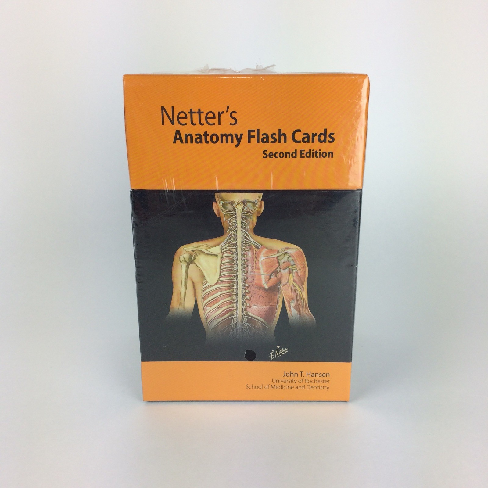 Netter’s Anatomy Flash Cards Second Edition John T. Hansen Head Neck Back Study