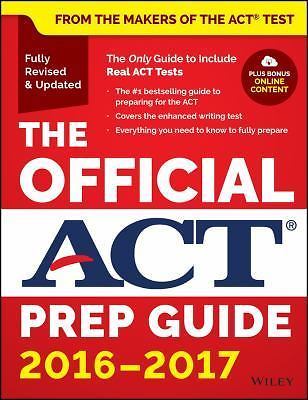 The Official ACT Prep Guide, 2016 – 2017 – 9781119225416, ACT, paperback