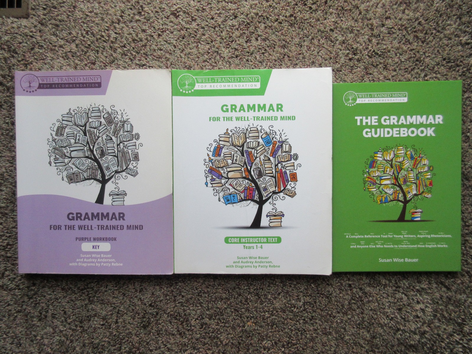 Grammar for the Well Trained Mind Grammar Guidebook/Instructor Text/Purple Key