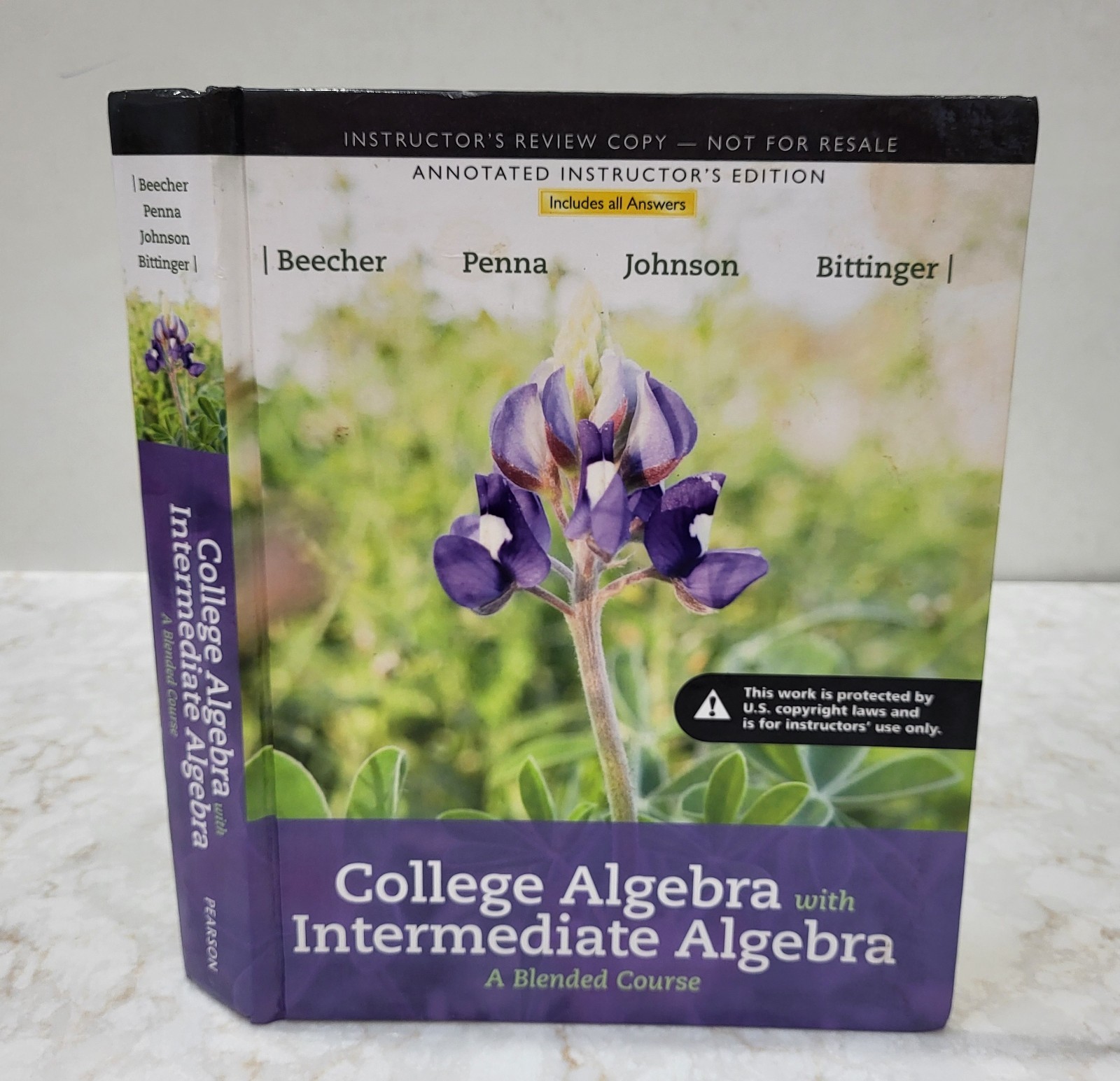 College Algebra with Intermediate Algebra A Blended Course INSTRUCTOR’S ED.