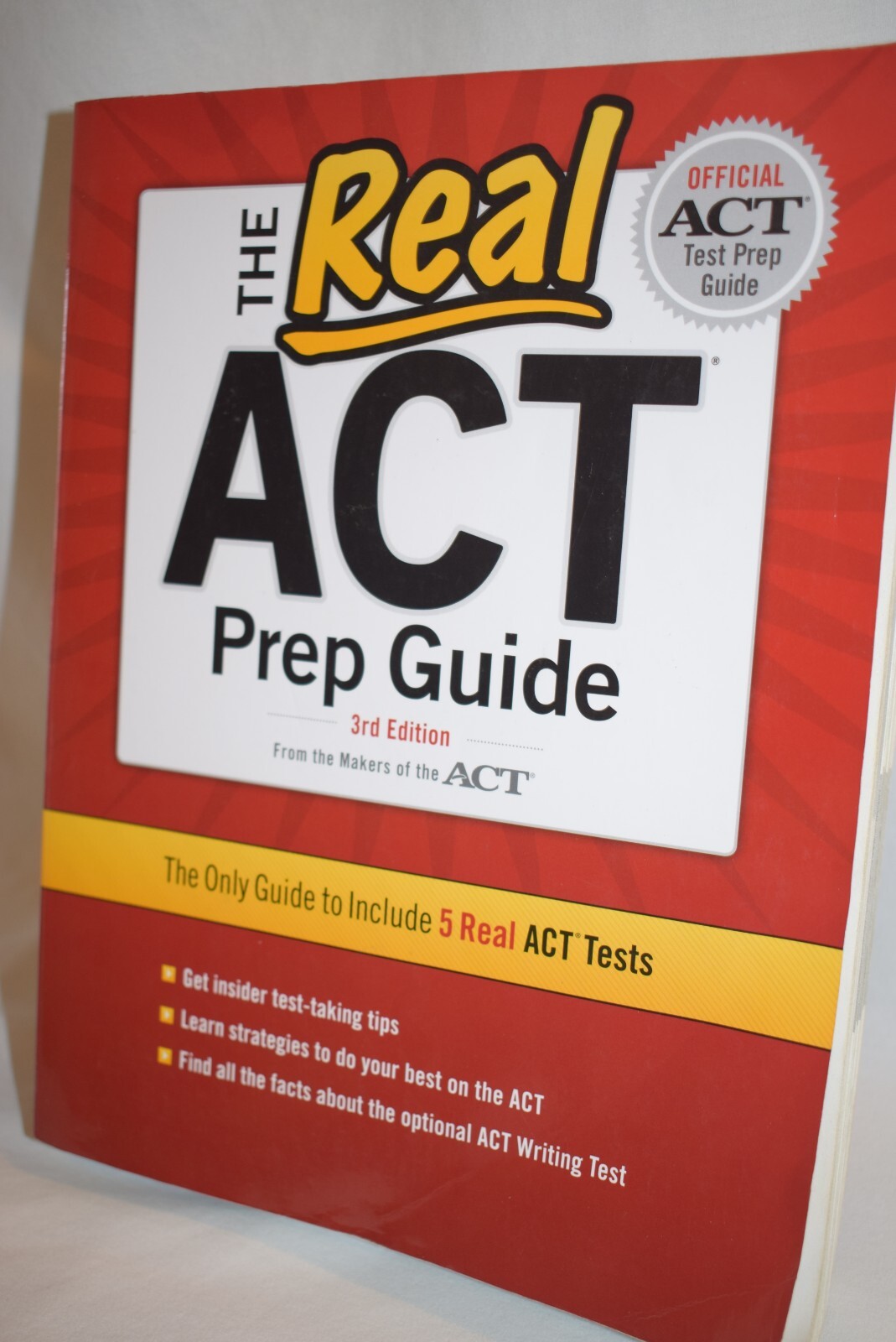 2011 The Real ACT Prep Guide 3rd Edition From The Makers Of the ACT 5 Tests