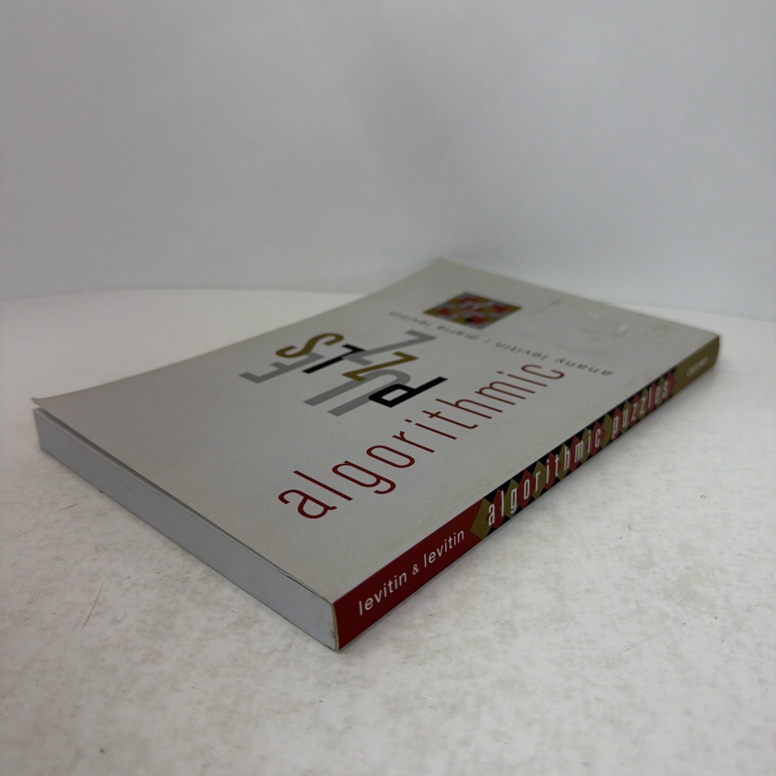 Algorithmic Puzzles – 2011 Paperback By Levitin, Anany & Maria