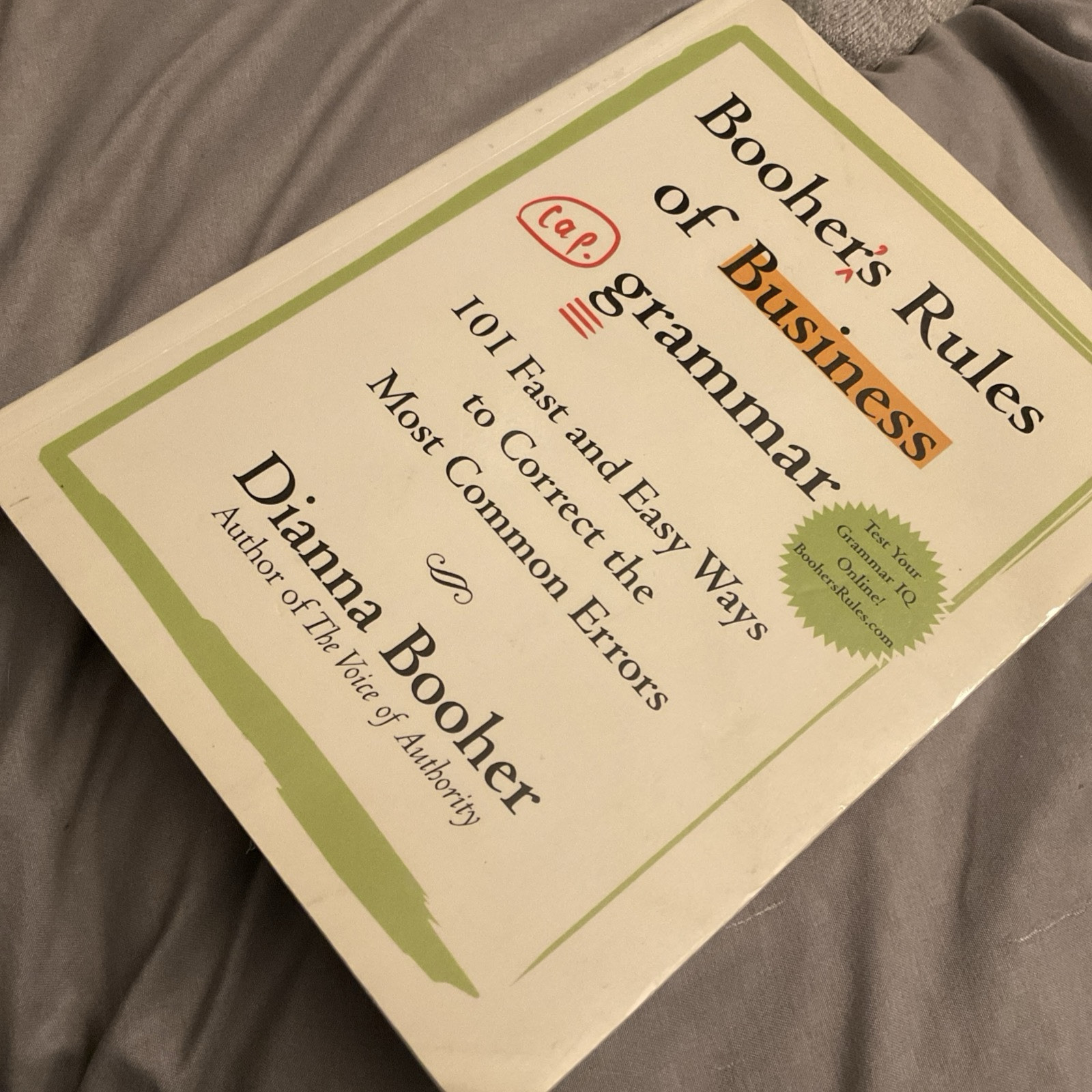 Booher’s Rules of Business