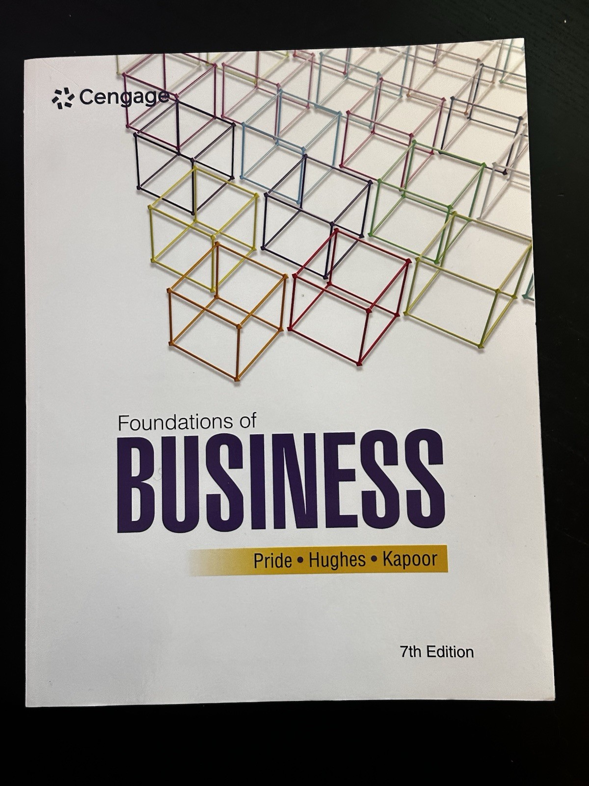 Foundations of Business by Jack R. Kapoor, William M. Pride and Robert J. Hughes