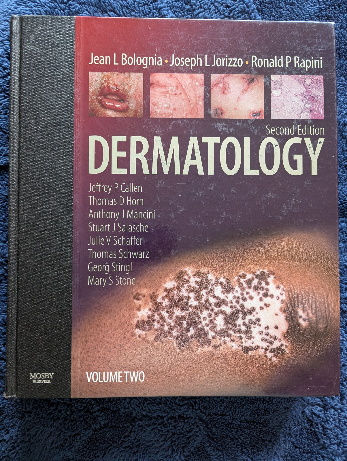 2 Volume Dermatology 2nd Edition by Various Authors HC 2008 Elsevier/Mosby