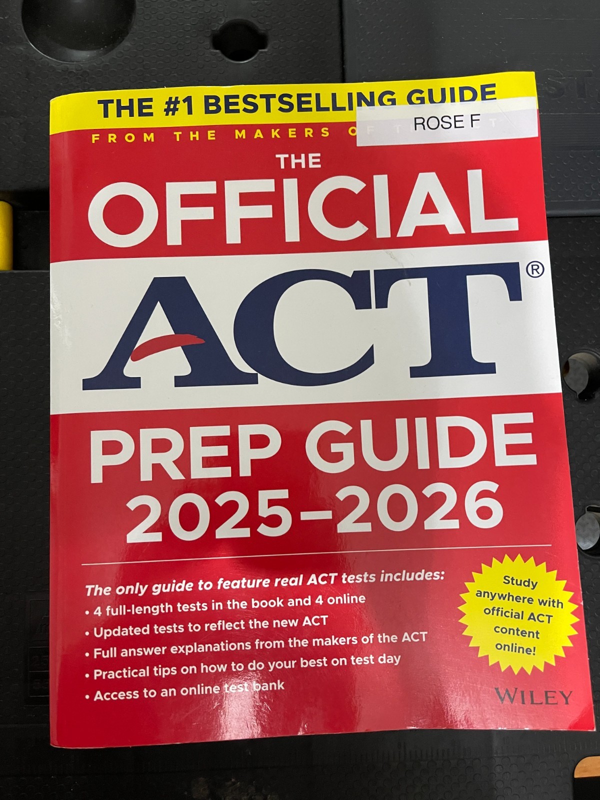 The Official ACT Prep Guide 2025 – 2026: Book Paperback