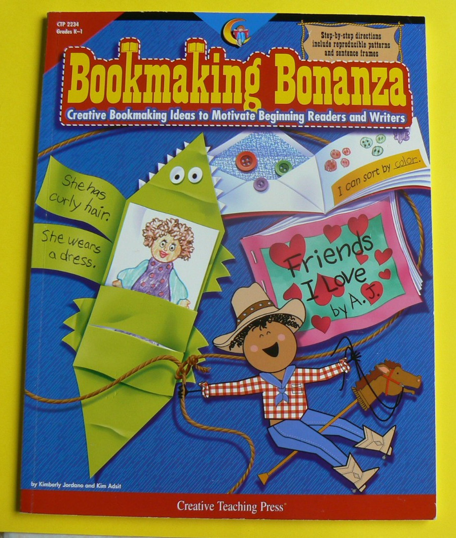 CTP 2234, Bookmaking Bonanza,gr. K-1 Reproducible patterns LN PB 80-pages