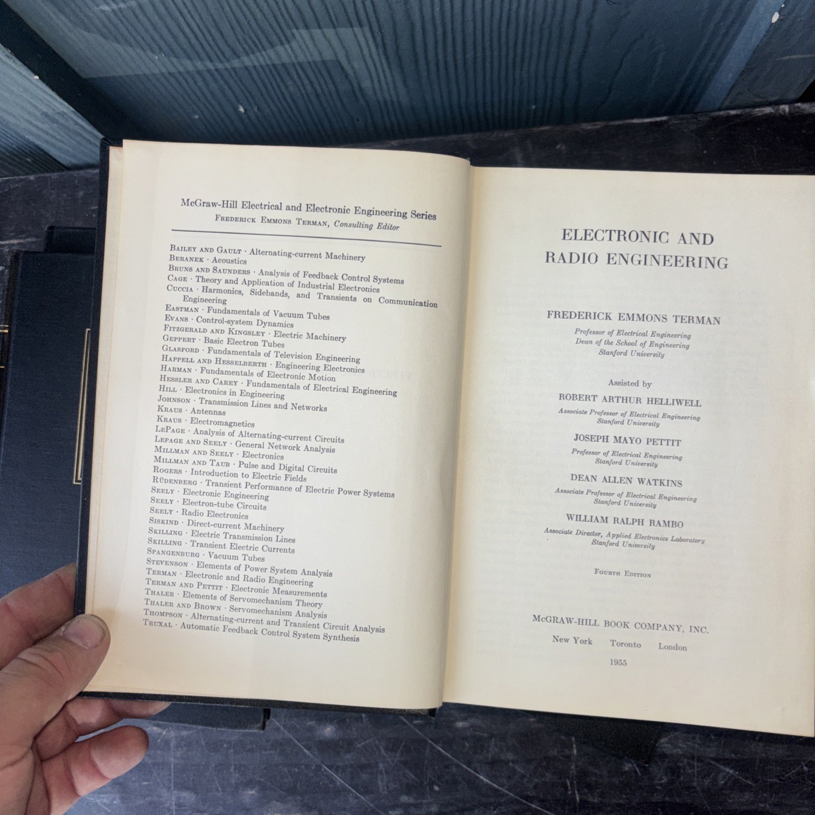 Lot 7 McGraw-Hill Electrical and Electronic Engineering Series Hardcover Books