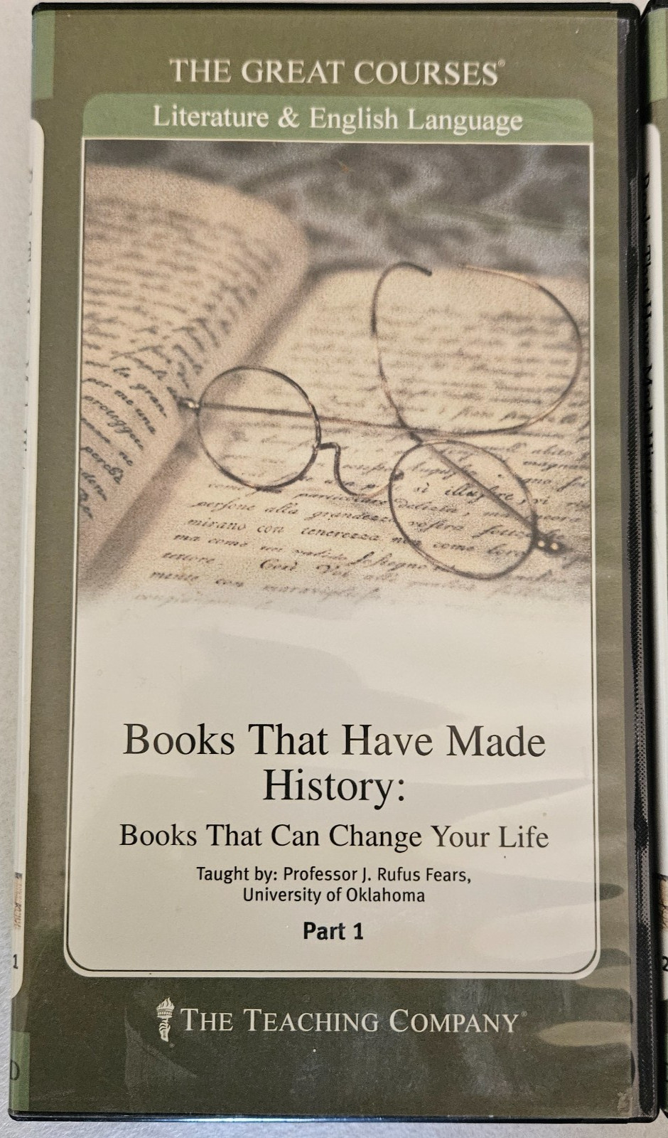 The Great Courses Lit & English Language Books That Have Made History 3 Parts.