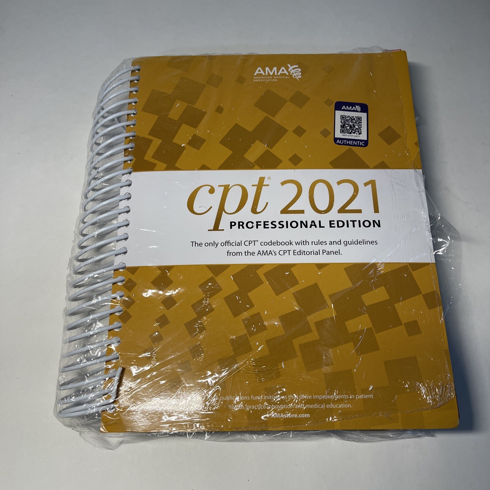AMA CPT 2021 Professional Edition Codebook w/ Rules Guidelines Spiral Bound New