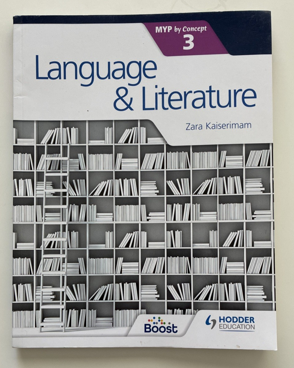 Language Literature IB MYP 3 By Concept Kaiserimam De Castro Hodder Textbook